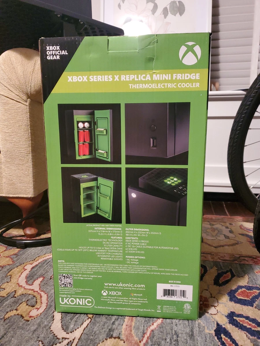 Xbox Series X Replica Mini Fridge Thermoelectric Cooler US Version