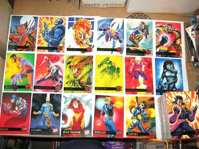 1995 Fleer Ultra X-Men BASE 150 CARD Set WOLVERINE SPRING 1995 Fleer Ultra X-Men BASE 150 CARD Set WOLVERINE SPRING