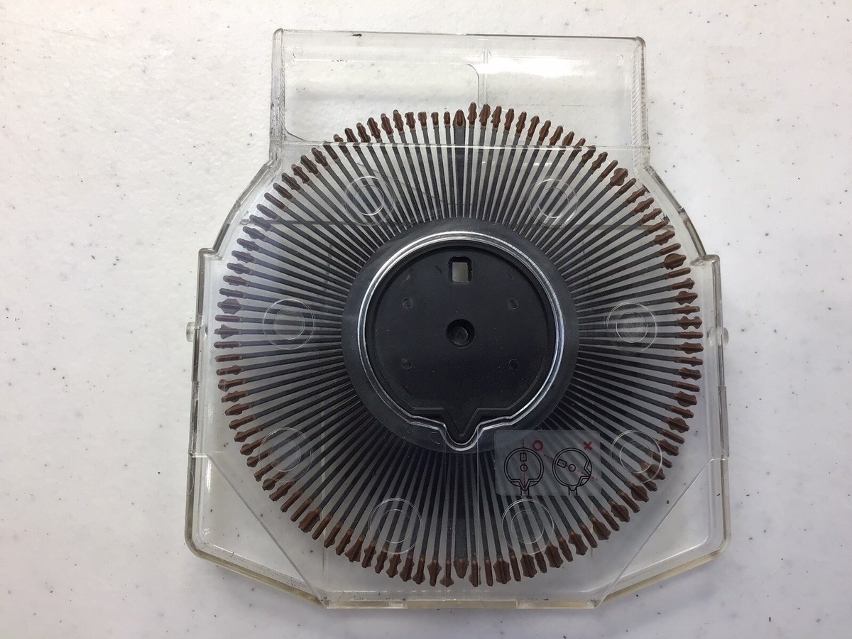 Sharp ZX-052EP Print Wheel Madeleine PS | eBay Sharp ZX-052EP Print Wheel Madeleine PS | eBay