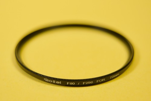 Rollei F80 / F250 camera front filter lens ring for 72mm