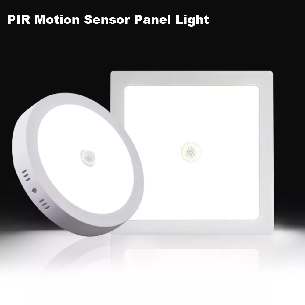 10 15 25 30W PIR Motion Sensor Led Panel Light Ceiling Downlight Lamp 110V 240V