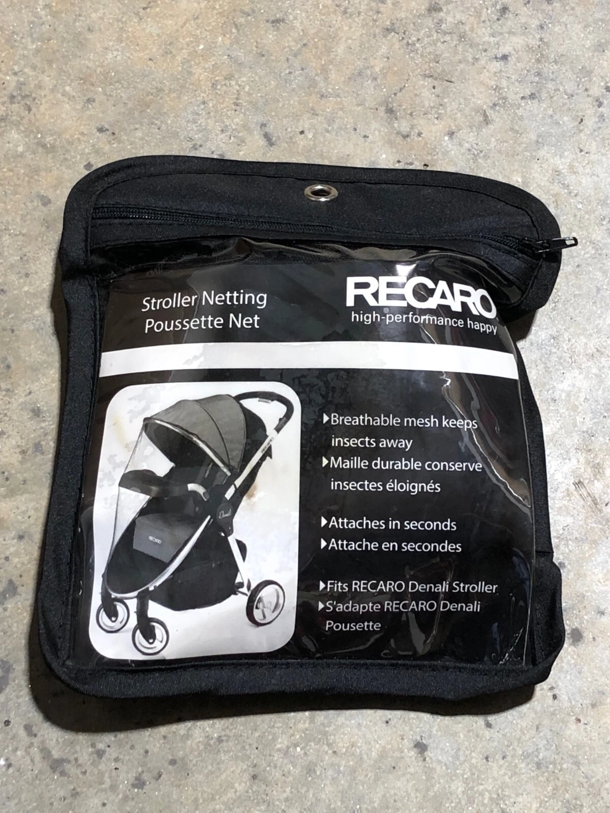 Recaro Denali Baby Infant Stroller Netting Cover Poussette Net NEW NEVER USED