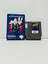 Ghostbusters 2 (Nintendo Entertainment System 1990) Game and Box TESTED