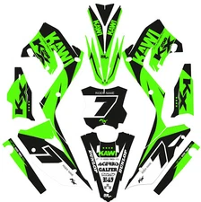 Graphic Kit for 2003-2008 Kawasaki KX250 KX 250 Polisport Restyle plastic Decals