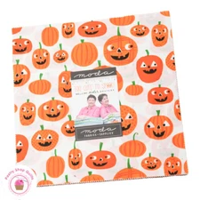 Moda TOO CUTE TO SPOOK Me & My Sister LAYER CAKE 42 10" Squares Quilting Fabric