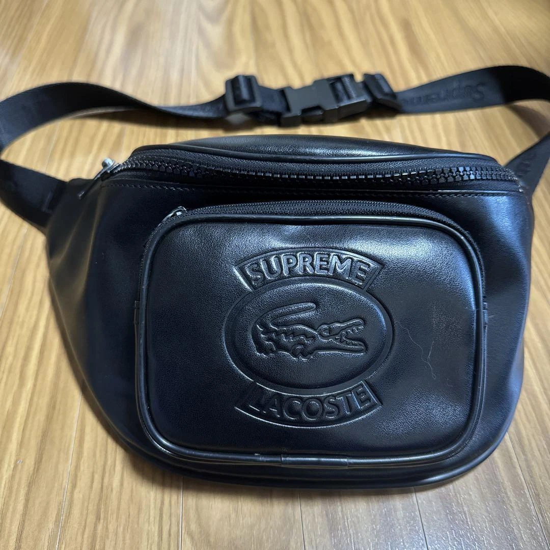 Sac bandoulière Supreme Lacoste taille