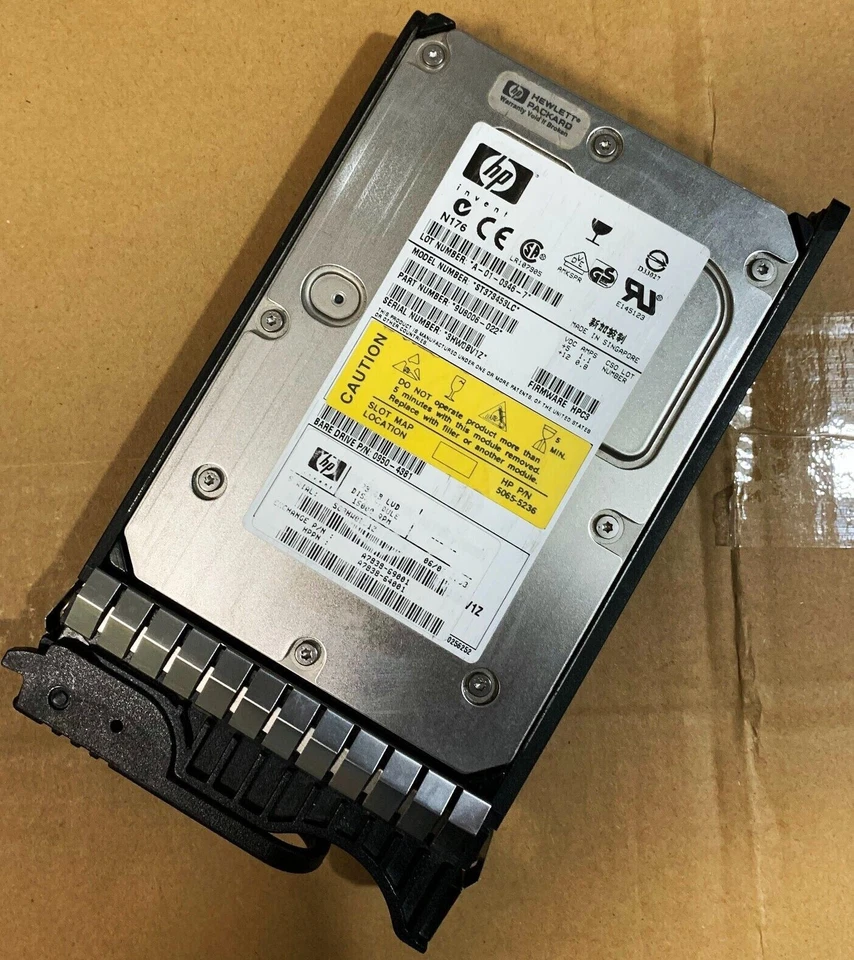 HP A7838-69001 0950-4381 5065-5236 ST373453LC 73G 15K 80-pin SCSI hard disk - Image 2 of 4