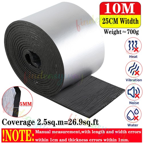10M Camper Van Insulation Foam Self Adhesive·Thermal Soundproof 1CM Closed Cell - Picture 29 of 33