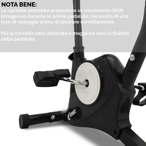 CYCLETTE EASY BELT COMPUTER BICI CARDIO GYM FITNESS CICLOCAMERA CON INESTETISMI - Zdjęcie 6 z 6