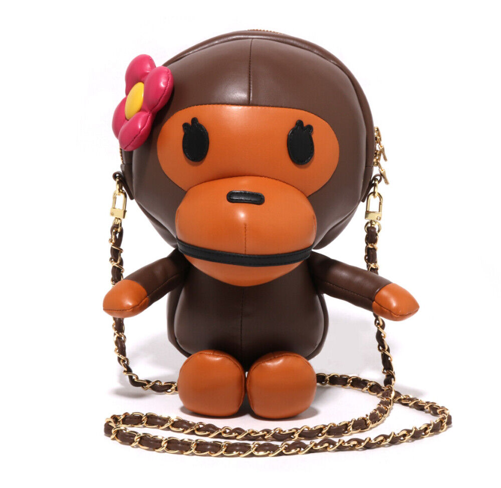 A BATHING APE Ladies' BABY LISA PLUSH DOLL SHOULDER BAG A BATHING APE Ladies' BABY LISA PLUSH DOLL SHOULDER BAG