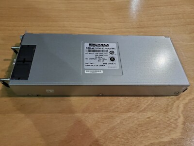 MURATA 2000W FRONT END HOT SWAP REDUNDANT POWER SUPPLY D1U-W-2000-12-HA2FHC