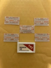 5 Double Edge Razor Blades, Dorco ST301 New Platinum Steel