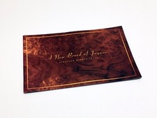 1997 Jaguar XK8 Convertible Coupe XJ6 Vanden Plas XJ6 L XJR Full Line Brochure