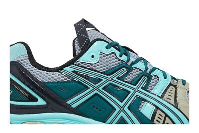 靴 Asics UB3-S Gel-Nimbus 9 Piedmont Grey Asics UB3-S GEL-Nimbus 9 Piedmont Grey / Aruba Blue - Apr