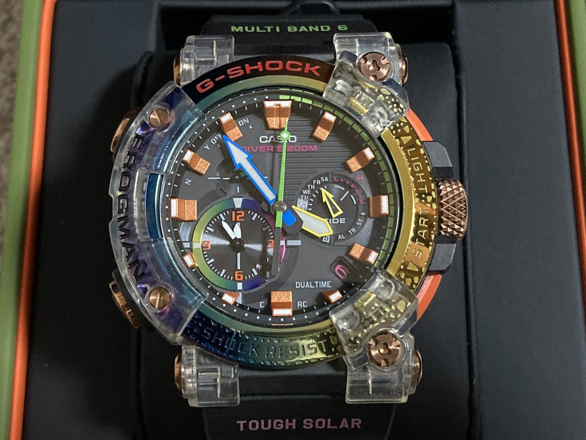 素敵でユニークな - G-SHOCK G-SHOCK 国内正規品 GWF-A1000BRT-1AJR FROGMAN 腕時計(アナログ