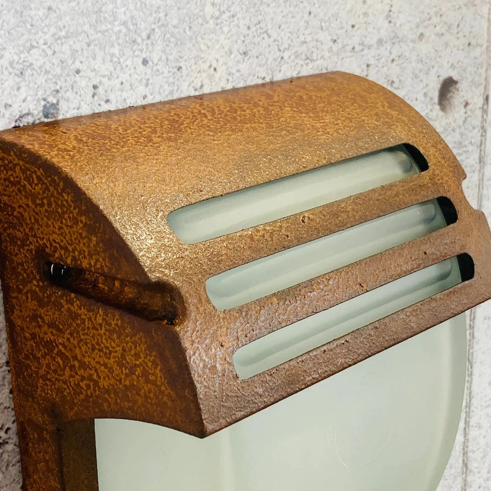 Außenleuchte Wandlampe Wandleuchte Wandstrahler Gartenfassung Rost Edelrost 566 - Bild 4 von 4