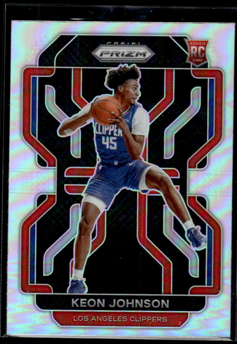 2021-22 Panini Prizm Silver Keon Johnson RC #326 K43