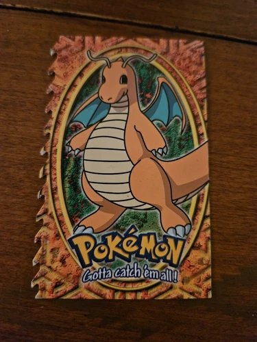 1999 Topps Pokémon the First Movie Dragonite 12 of 12 Die-Cut