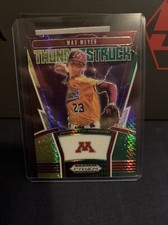 2020 Panini Prizm Draft MAX MEYER Thunderstruck Green and Yellow And Base