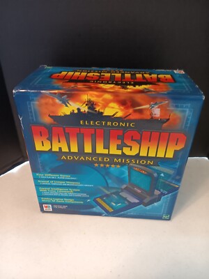 ELECTRONIC BATTLESHIP Advanced Mission Game Works Good