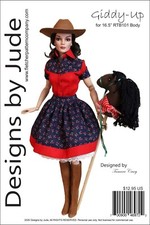 VDC Giddy-Up, Doll Clothes Sewing Pattern for 16.5" RTB101 Body Doll Tonner