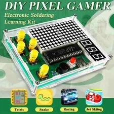 DIY Pixel Game Maker Electronics DIY Kit Soldering Project Learning Assembly