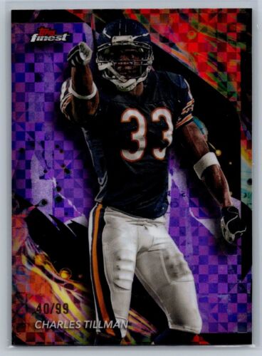2024 Topps Finest Charles Tillman Purple Xfractor Uncommon #107 /99