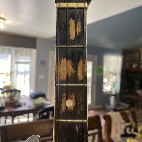 Cameo Korea 5-STRING BANJO VINTAGE 70S /80S ORIGINAL CASE asis i dont play - Picture 11 of 17