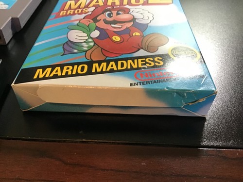 Super Mario Bros 2 - NES (1988) - Game with Box and Booklet! - Picture 3 of 9