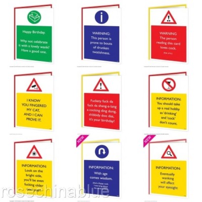 Brainbox Candy Funny Rude Adult Word Card