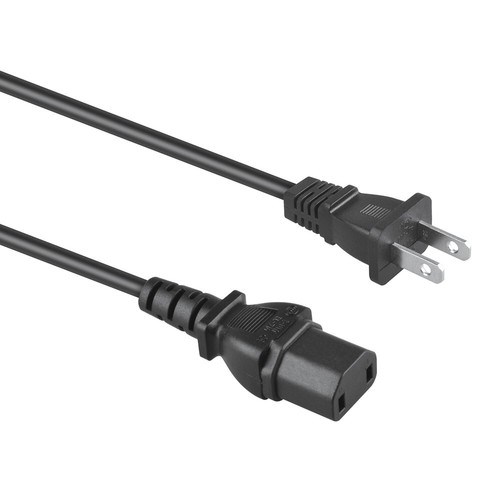 UL 6ft AC Power Cord For Sony XR-65A90J XR-55A90J 2-Prong Cable Lead - Picture 4 of 4