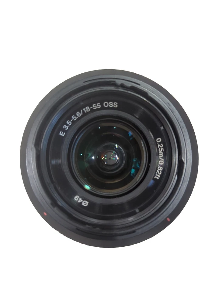 Sony ILCE-6000+Lens+Lens+Camera Cover+Lens Covers+3 Battery+Charger+Lenses+Case - Image 4 of 4