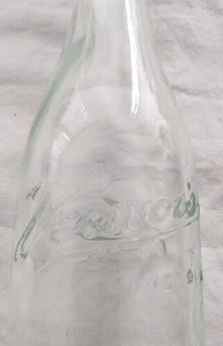 Rare Vintage Embossed Cursive Script Sodaflasche Vernor's Ginger Ale 10 Oz - Bild 2 von 4