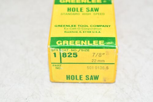 NEU Greenlee Lochsäge, 7/8 Zoll Dia 825-7/8 - Bild 2 von 3