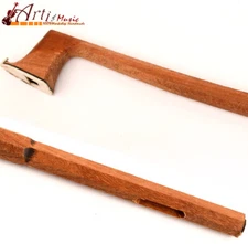 New 5Star D.PECCATTE Mode Master Pernambuco Violin Bow 4/4 Stick Stiff Half Made