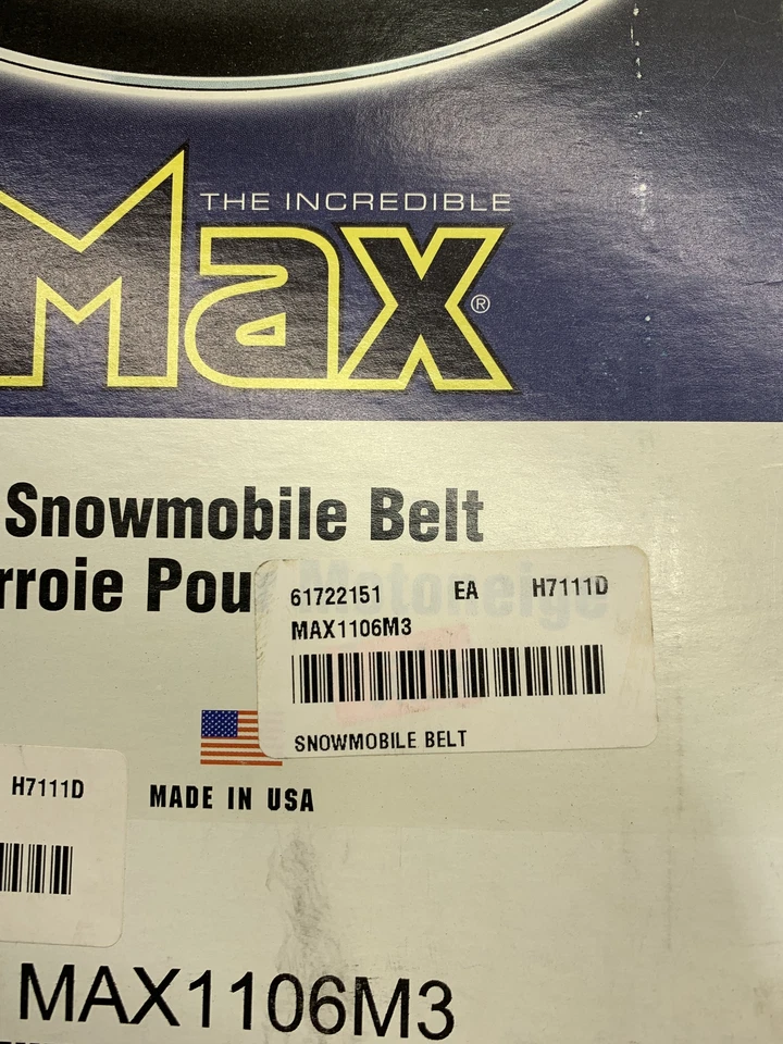 Ремень для снегохода - O E M Ultimax N O S - Изображение 2 из 2
