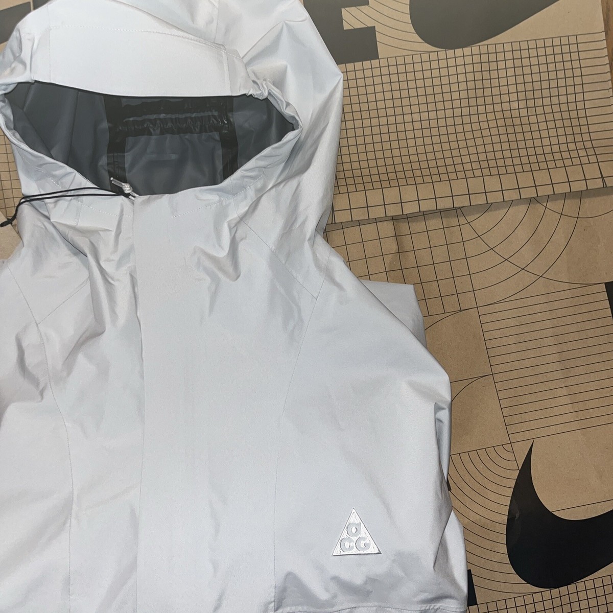 NIKE ACG STORM FIT CASCADE RAINS JACKET FULL ZIP DV9415-025 NIKE ACG STORM FIT CASCADE RAINS JACKET FULL ZIP DV9415-025