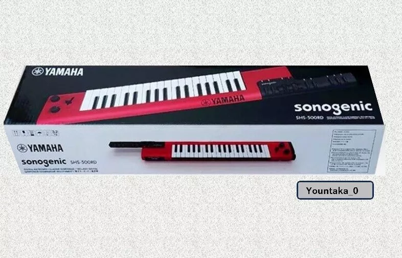 Yamaha Sonogenic SHS-500RD Keytar 37-Keys Electronic Keyboard - Red from Japan