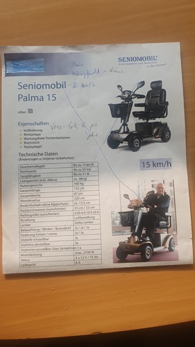 Senimobil  Palma 15 Elektromobil - Bild 3 von 3