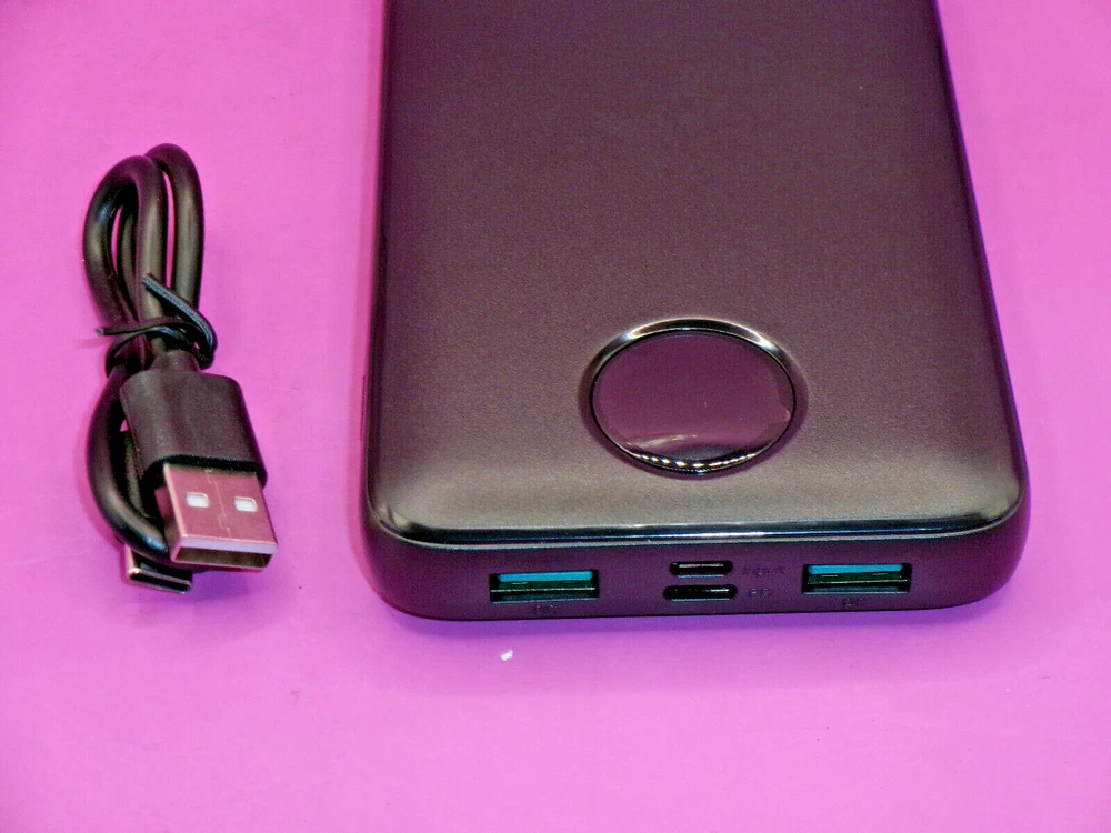 Power Bank HX 160 Q1 Portable Charger 30800mAh black NOB