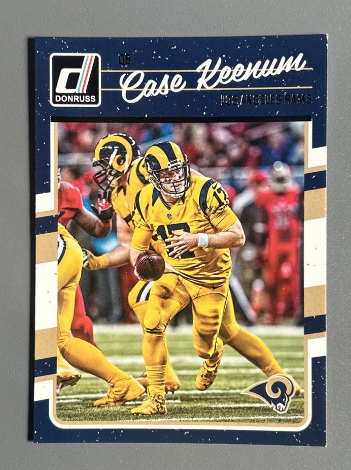 2016 Donruss Football Case Keenum Los Angeles Rams #153