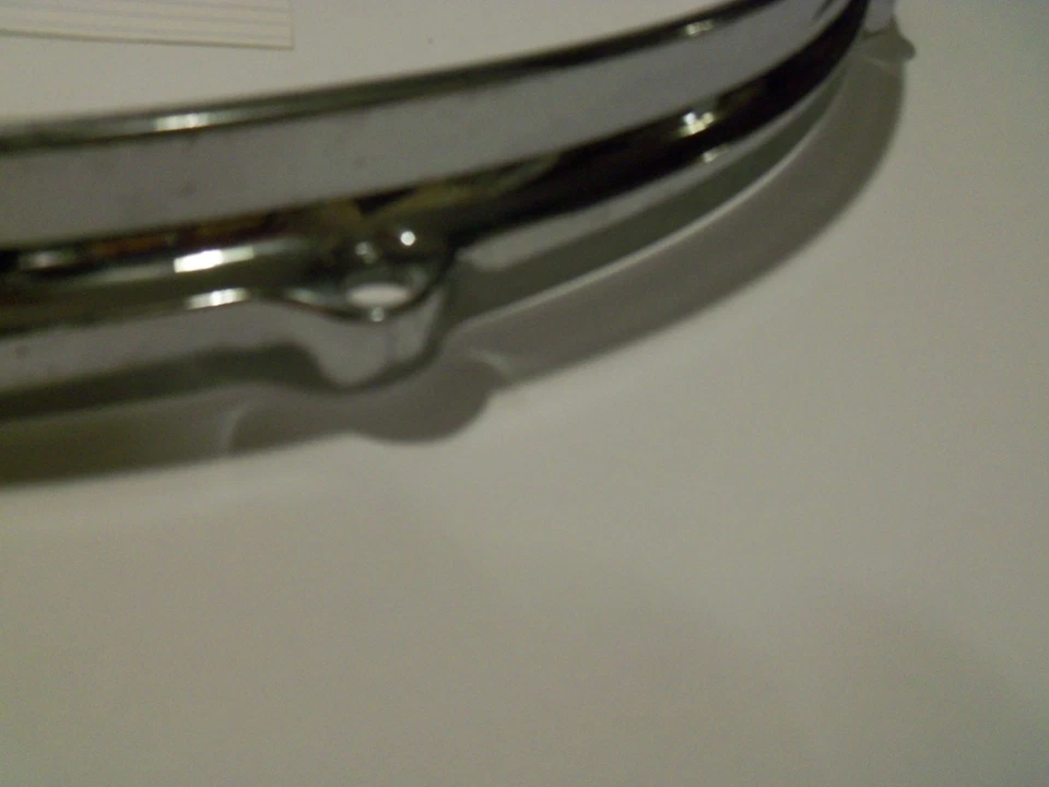 Gretsch USA Snare Drum Hoop 16" 8 Hole Batter Side Chrome Die Cast NOS - Image 2 of 3