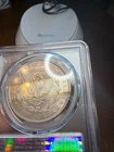 Tab Toner Alert! 1887 Morgan Dollar PCGS MS64. Item No 37