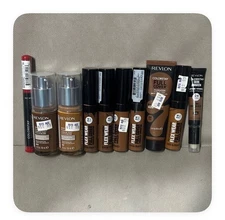 Revlon Makeup Mixed Lot Foundation Concealer Lip Color Skin Care