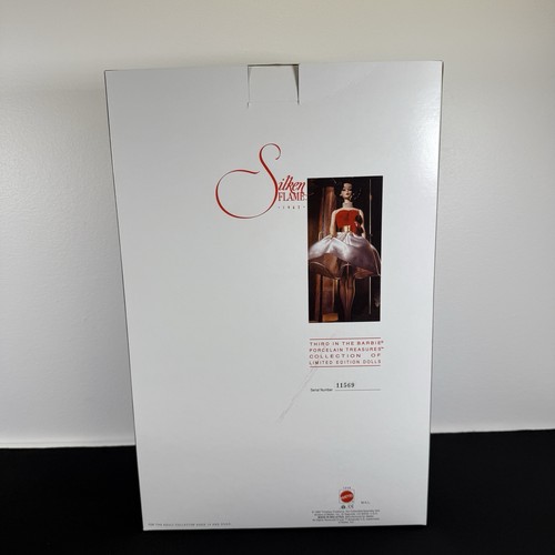 Silken Flame Barbie Doll Porcelain Treasures Collection 1992 Mattel #1249 Opened - Picture 11 of 21