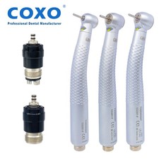 COXO Dental High Speed Handpiece LED Self Power Turbine For NSK Coupler 4/2 Hole