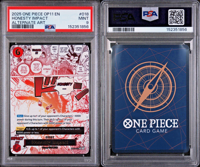 Honesty Impact (Alternate Art) OP11-018 A Fist of Divine Speed