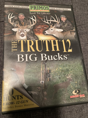 Primos Hunting Calls - The Truth 12: Big Bucks DVD Video Mossy Oak Deer Bow