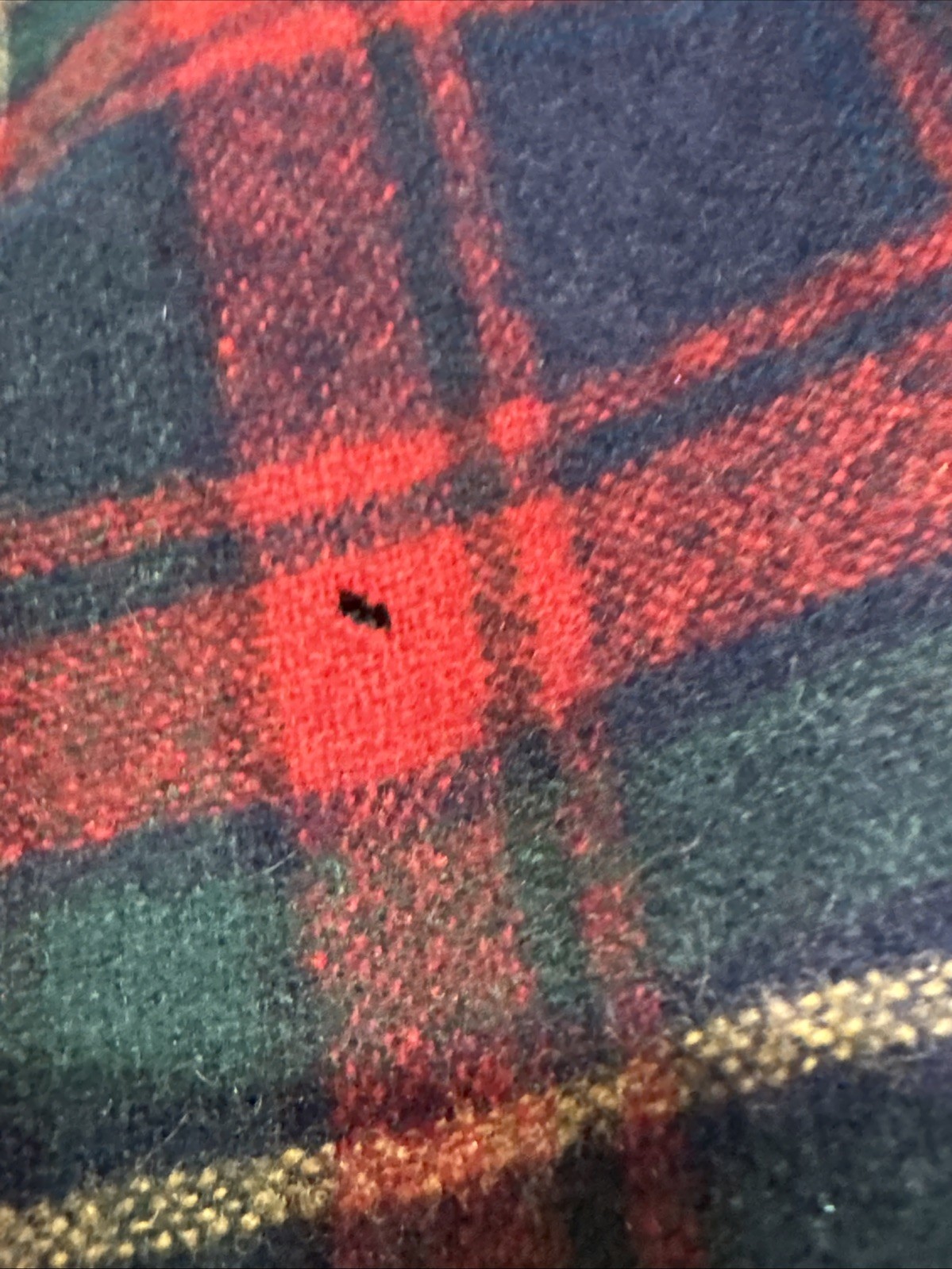 Vintage Pendleton Red Plaid Wool Flat Cap Newsboy… - image 6