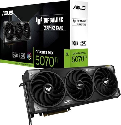 ASUS TUF Gaming GeForce RTX 5070 Ti 16GB GDDR7 Grafikkarte unbenutzt